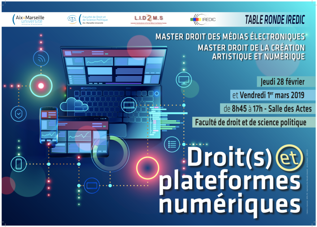 Table Ronde Droit(s) et plateformes numériques